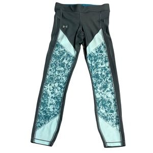 Under Armour Print Leggings HeatGear compression ankle S